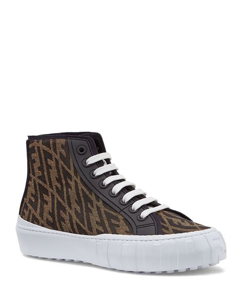 fendi sneakers boots|fendi designer high top sneakers.